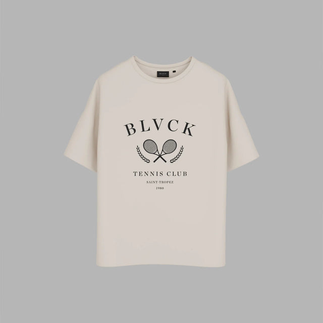 BLVCK 闇黑網球TEE - 褐