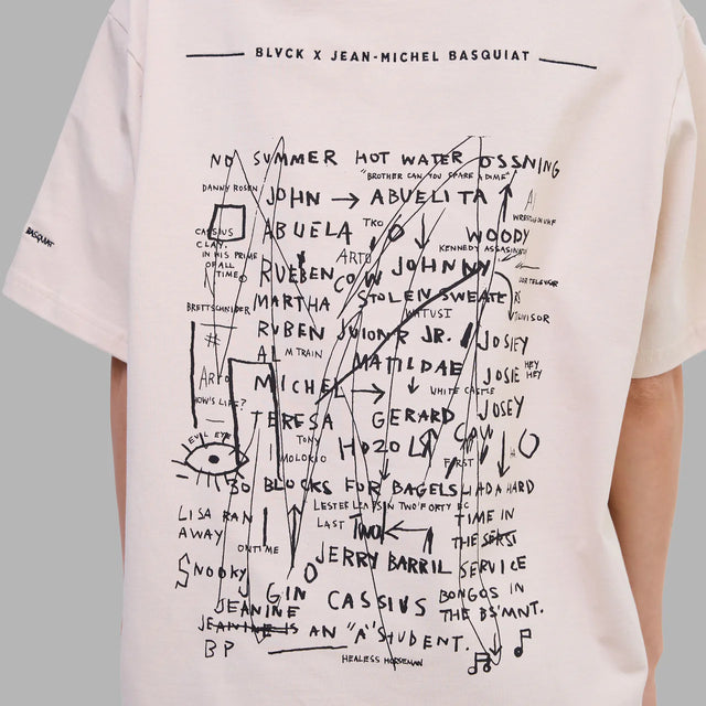 BLVCK X BASQUIAT 聯名皇冠Tee - 晨暮褐