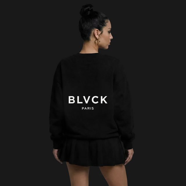 BLVCK 反光LOGO長袖TEE