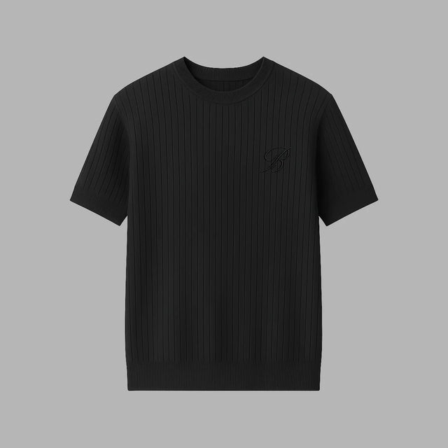 BLVCK Ribbed 羅紋短袖上衣