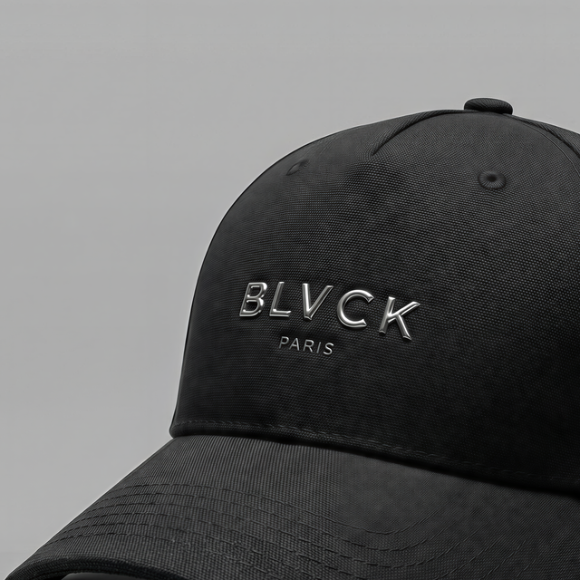 BLVCK 黑魂金屬標誌棒球帽