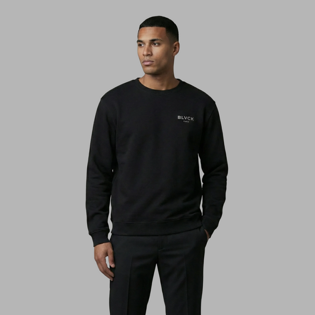 BLVCK 反光LOGO長袖TEE