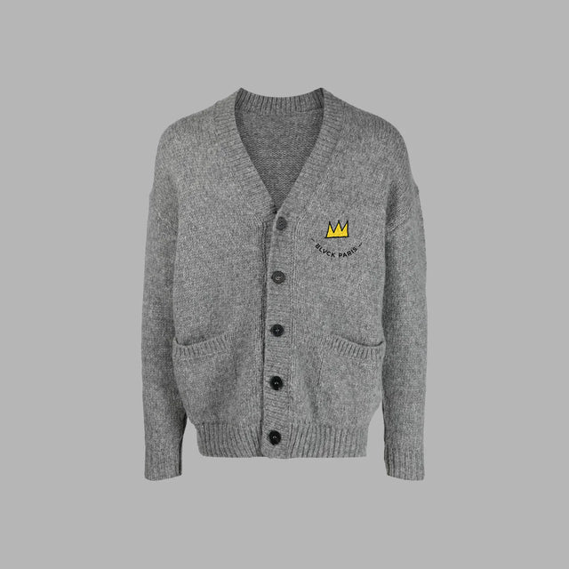 BLVCK X BASQUIAT 聯名皇冠開襟衫