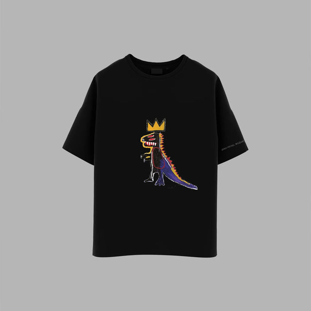 BLVCK X BASQUIAT 聯名塗鴉恐龍Tee