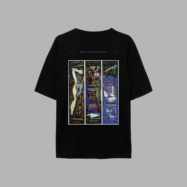 BLVCK X BASQUIAT 聯名藝術繪圖Tee