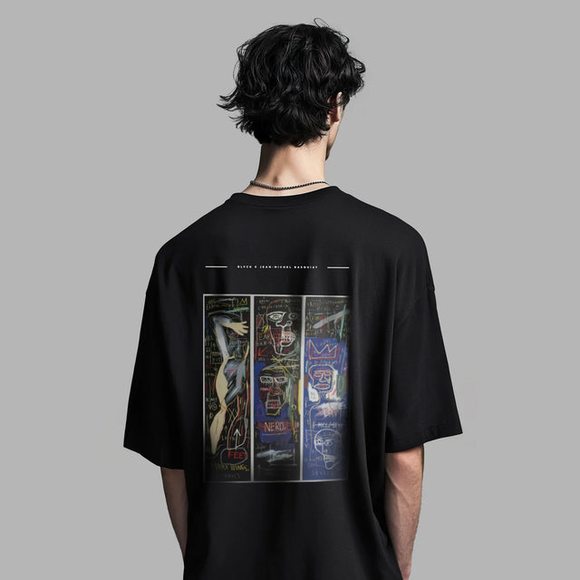 BLVCK X BASQUIAT 聯名藝術繪圖Tee