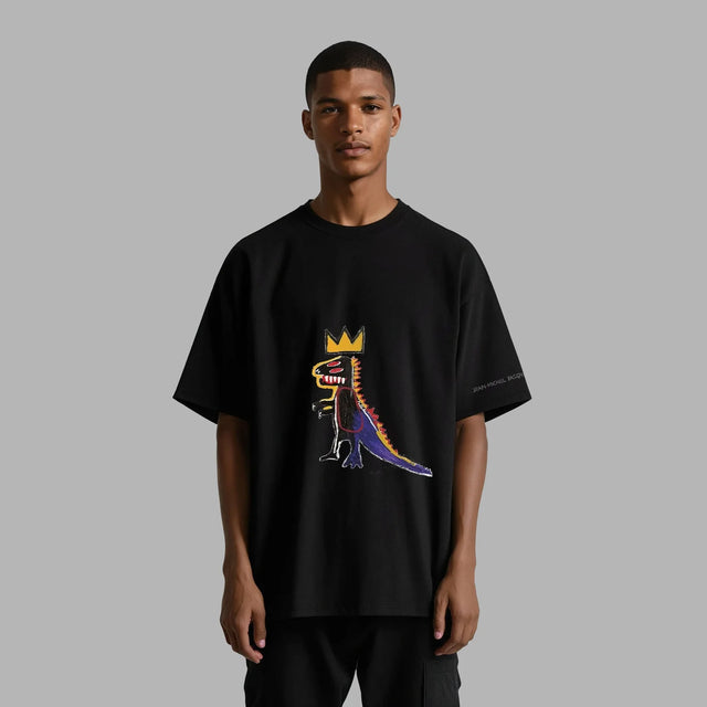 BLVCK X BASQUIAT 聯名塗鴉恐龍Tee