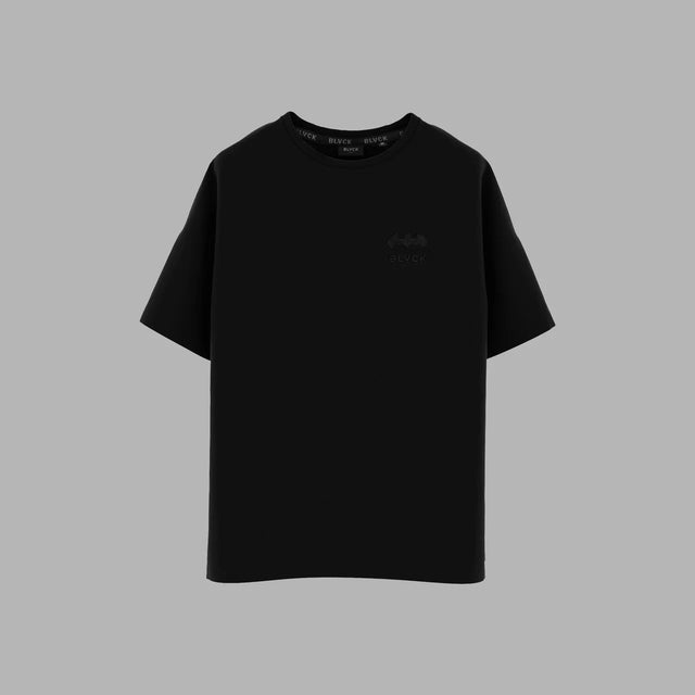 BLVCK X BATMAN 聯名LOGO TEE-黑