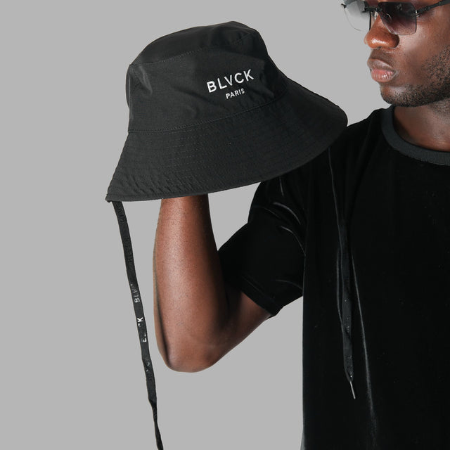 BLVCK 黑魂双面饰带渔夫帽