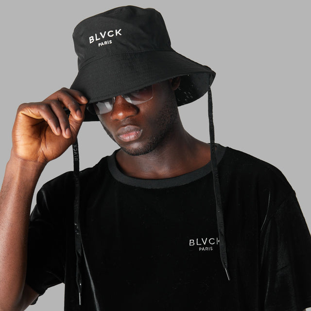 BLVCK 黑魂双面饰带渔夫帽
