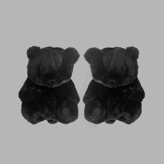 BLVCK 黑魂泰迪室内拖