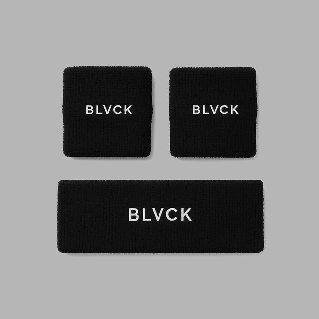 BLVCK 頭帶/護腕套組
