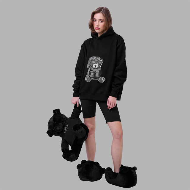 BLVCK 黑魂聖誕泰迪連帽衫