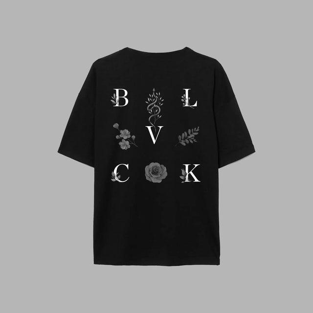 BLVCK 黔花LOGO TEE