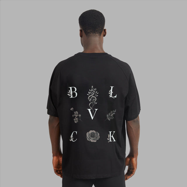 BLVCK 黔花LOGO TEE