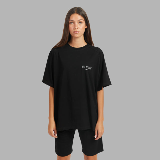 BLVCK 黔花LOGO TEE
