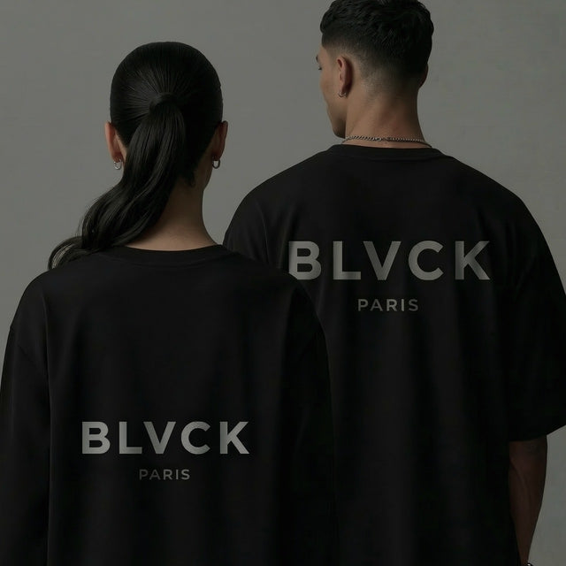 BLVCK 反光LOGO長袖TEE