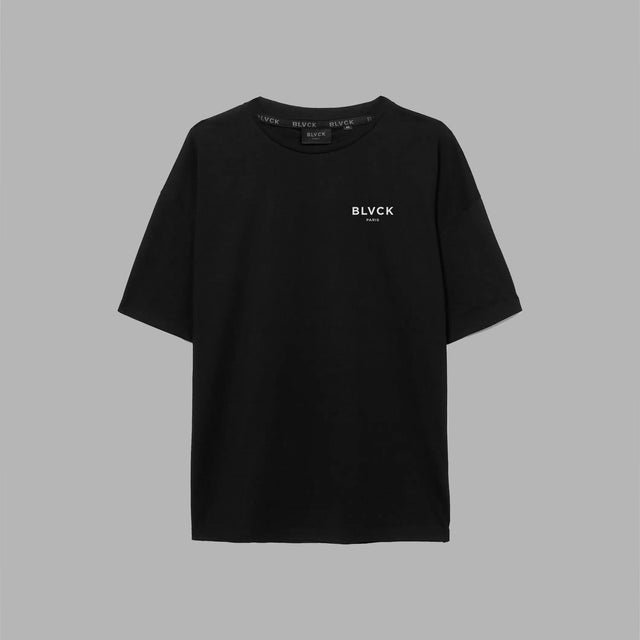 BLVCK 黑魂色恐标语TEE