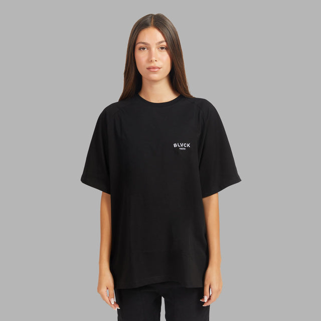 BLVCK 黑魂色恐标语TEE