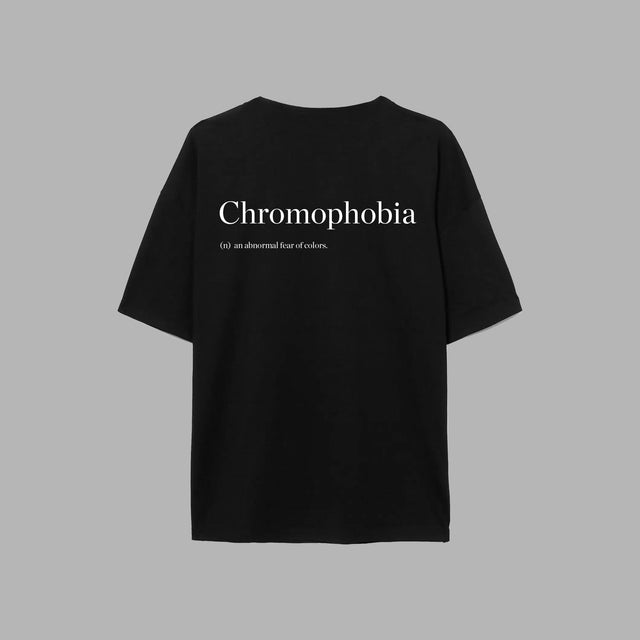 BLVCK 黑魂色恐标语TEE