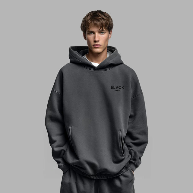 BLVCK x HARRY POTTER 聯名納吉尼浮雕連帽衫