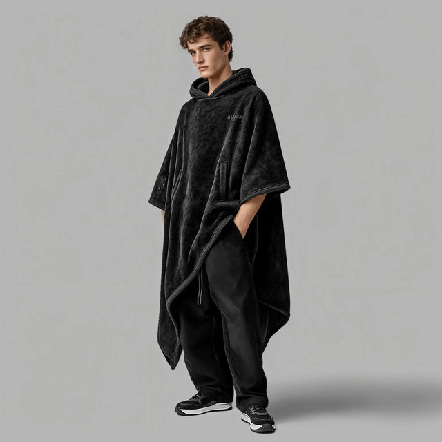 BLVCK x HARRY POTTER 聯名連帽毛毯