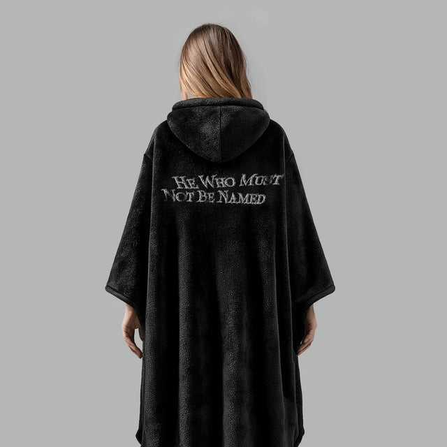 BLVCK x HARRY POTTER 聯名連帽毛毯