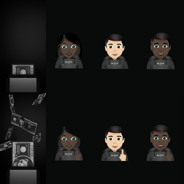 BLVCK 互動式黑魂桌布套組