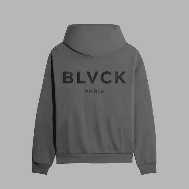 Shades of Blvck漸變系列連帽衫-銀灰