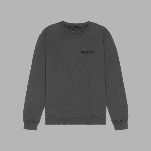 Shades of Blvck渐变系列运动衫-银灰