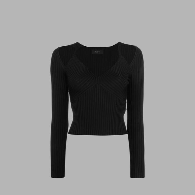 BLVCK 黑魂挖肩上衣 (女款)