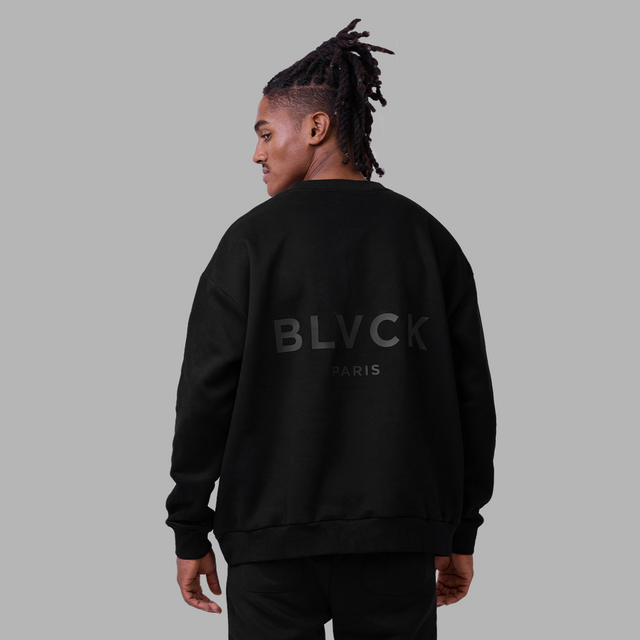 Shades of Blvck渐变系列运动衫-黯黑