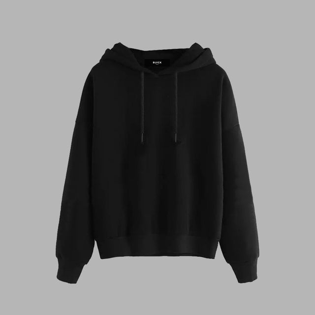 BLVCK PARIS 灰標LOGO連帽衫
