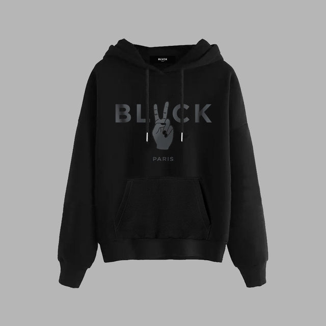 BLVCK 世界和平连帽衫