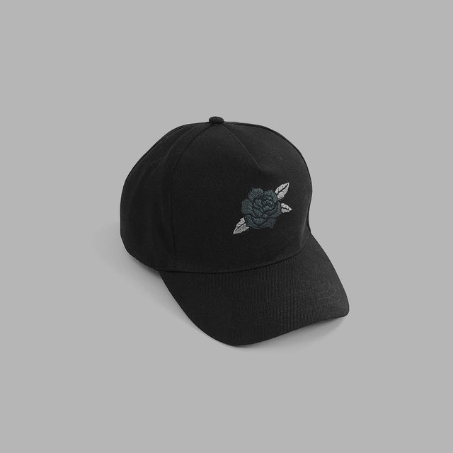 BLVCK 電繡玫瑰棒球帽