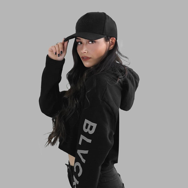 BLVCK 特製短版連帽衫 (女款)