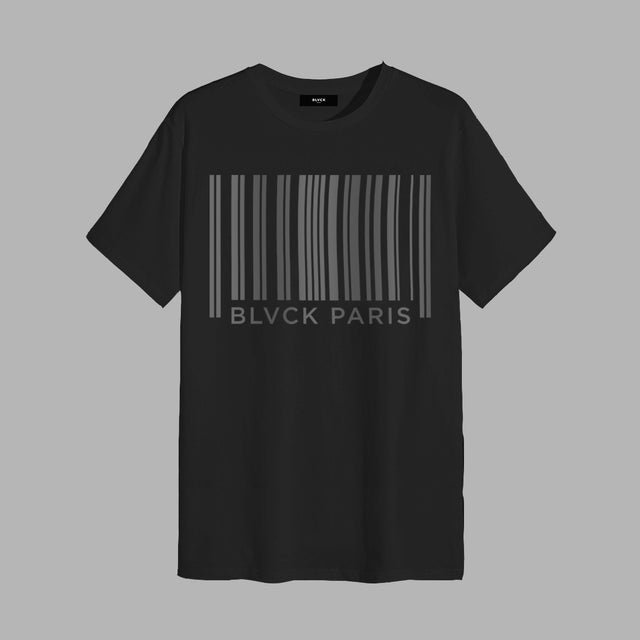 BLVCK 條碼印花 TEE