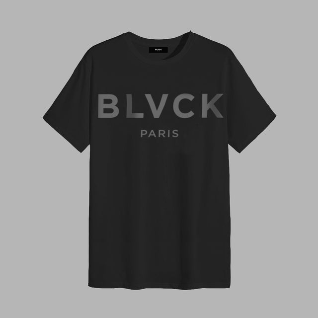 BLVCK PARIS LOGO 印花 TEE