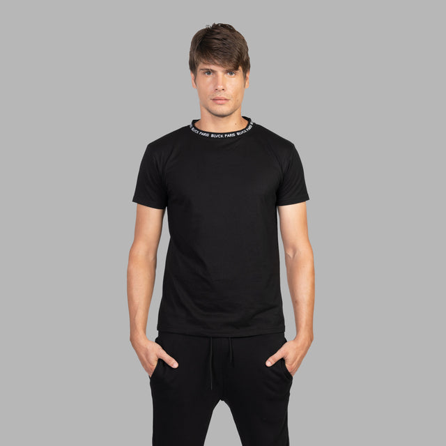 BLVCK 環頸飾邊 TEE