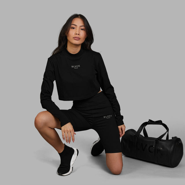 BLVCK 品牌LOGO车裤