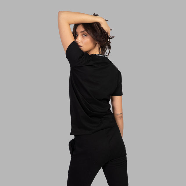 BLVCK 環頸飾邊 TEE