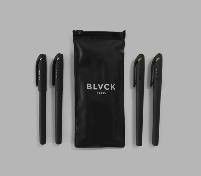 BLVCK 黑魂金銀膠筆組