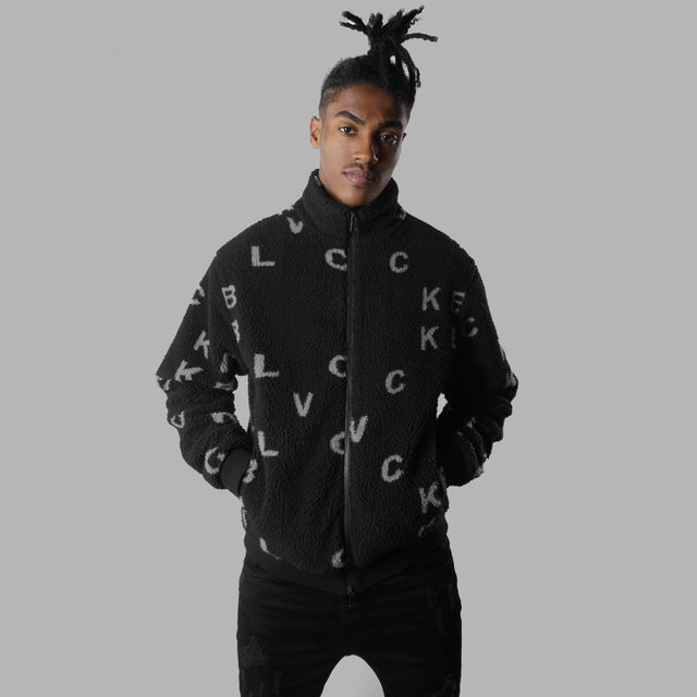 BLVCK 闇黑字母外套