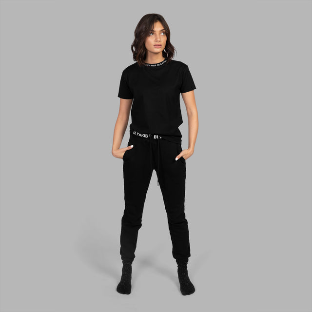 BLVCK 環頸飾邊 TEE