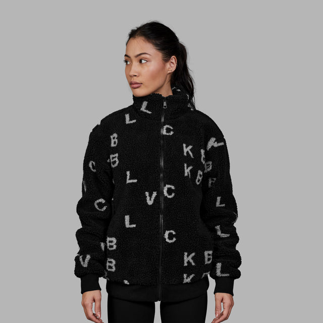 BLVCK 闇黑字母外套