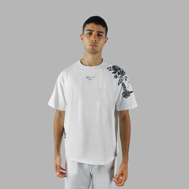 WHTE 鬱戀玫瑰 TEE