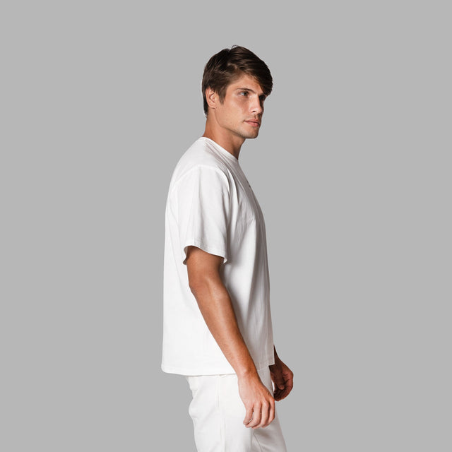 WHTE 宽版品牌经典 TEE