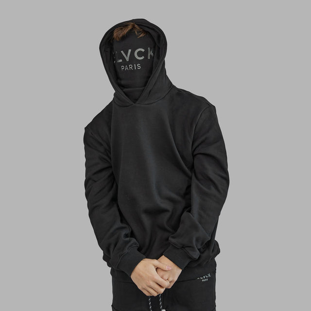 BLVCK 黯夜隐士连帽衫