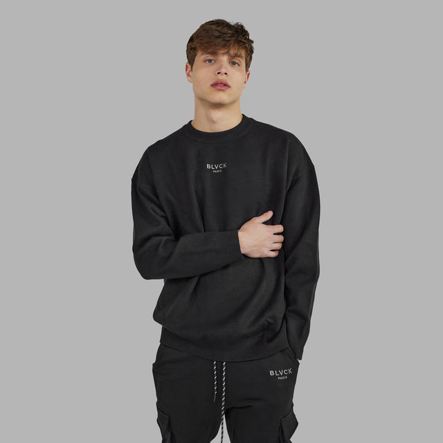 BLVCK 暗黑克什米尔扑克运动衫