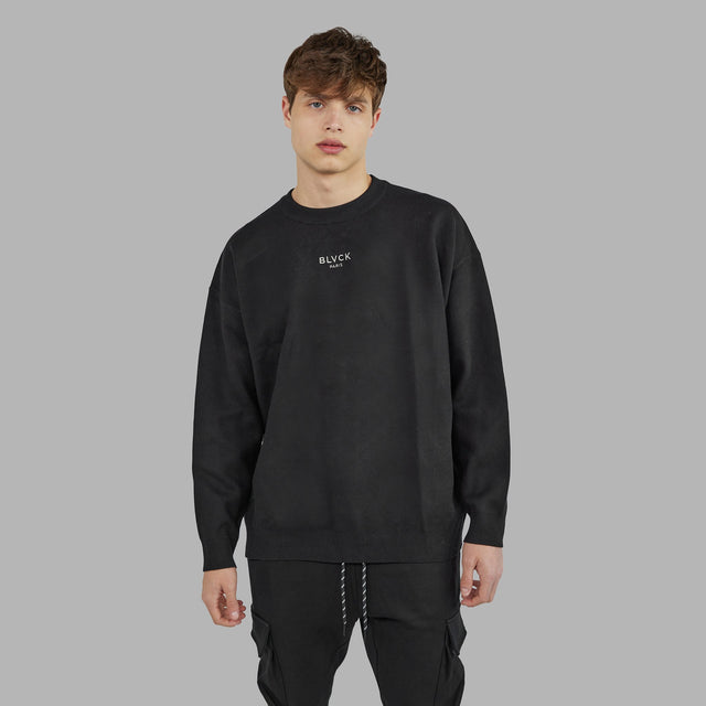 BLVCK 暗黑克什米尔扑克运动衫